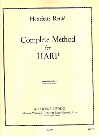 Renie Methode Complete For Harp Sheet Music Songbook
