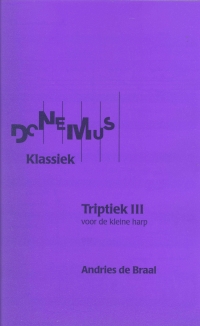 De Braal Triptiek Iii Harp Sheet Music Songbook