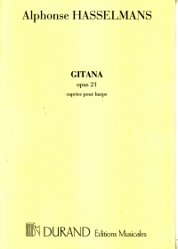 Hasselmans Gitana Op21 Harp Sheet Music Songbook