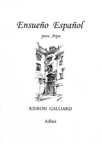 Galliard Ensueno Espanol Solo Harp Sheet Music Songbook