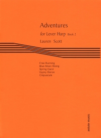 Scott Adventures For Lever Harp Book 2 Sheet Music Songbook