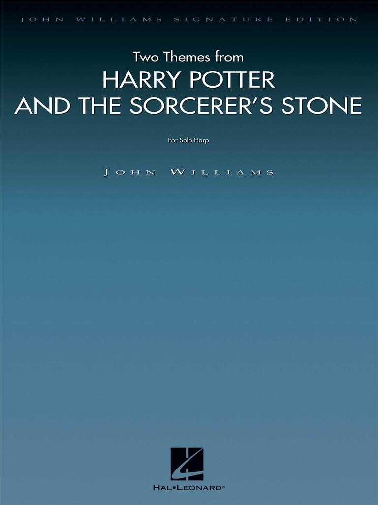 Two Themes From Harry Potter Solo Harp Sheet Music Songbook