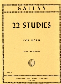 Gallay Studies (22) Horn Sheet Music Songbook