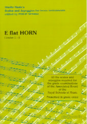 Scales & Arpeggios Eb Horn Sparke Grades 1-8 Sheet Music Songbook