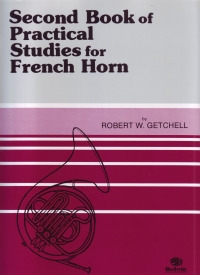 Second Book Of Practical Studies French Horn Sheet Music Songbook