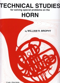 Technical Studies Brophy Horn Sheet Music Songbook