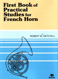 First Book Of Practical Studies French Horn Sheet Music Songbook