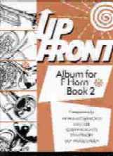 Up Front Album F Horn Grade 2 Sheet Music Songbook
