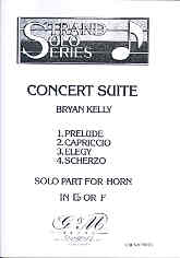 Kelly Concert Suite (solo Horn Eb Or F) Sheet Music Songbook