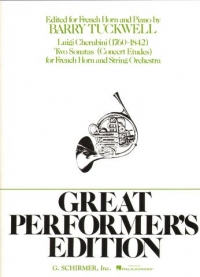 Cherubini Sonatas (2) Arr Tuckwell French Horn Sheet Music Songbook