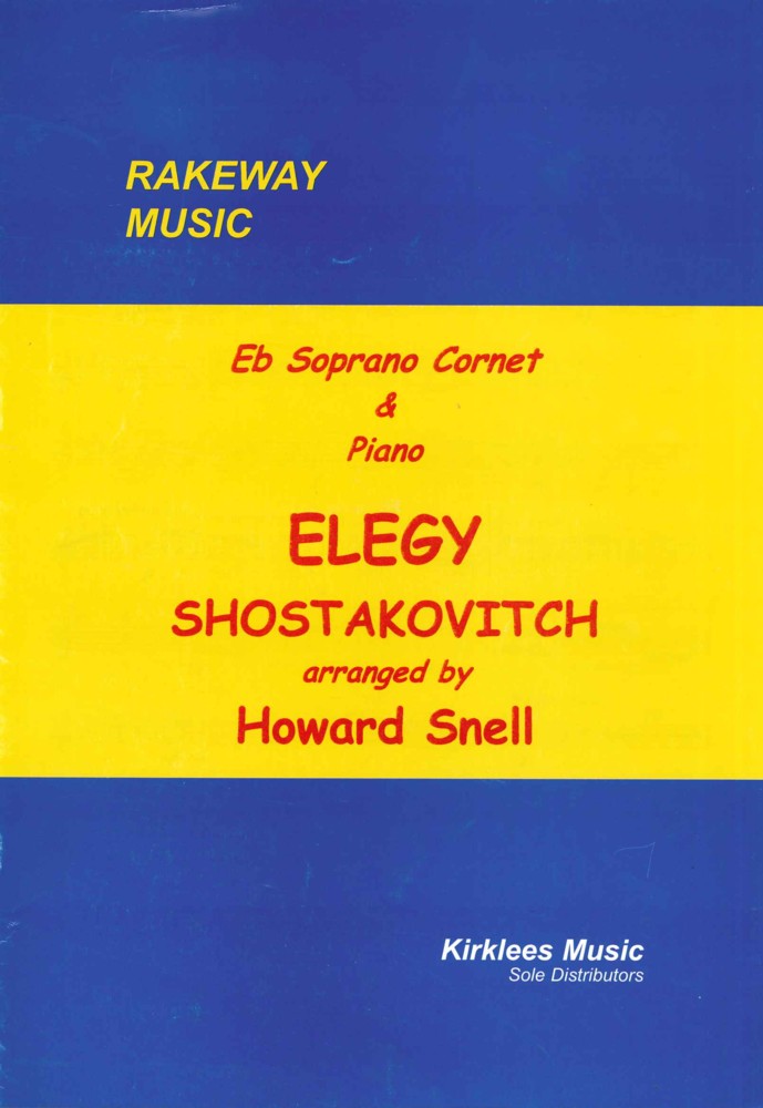 Shostakovich Elegy Snell Eb Horn/eb Sop Cornet Sheet Music Songbook