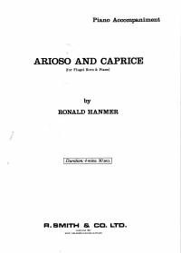 Hanmer Arioso & Caprice (eb Tenor Horn) Sheet Music Songbook