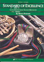 Standard Of Excellence 3 Eb Horn Sheet Music Songbook