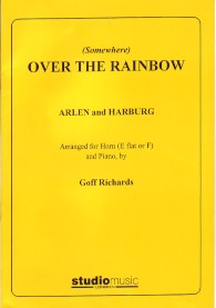 Over The Rainbow Eb/f Horn/pf Arlen/richards Sheet Music Songbook