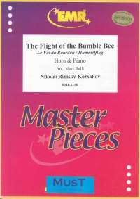 Rimsky-korsakov Flight Of The Bumble Bee Horn/pf Sheet Music Songbook