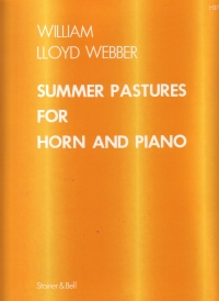Lloyd Webber Summer Pastures Horn & Piano Sheet Music Songbook