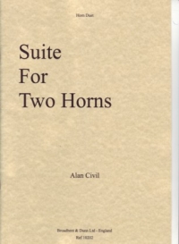 Civil Suite For Two Horns Sheet Music Songbook