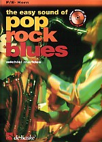 Easy Sound Of Pop Rock & Blues Horn Book/cd Sheet Music Songbook