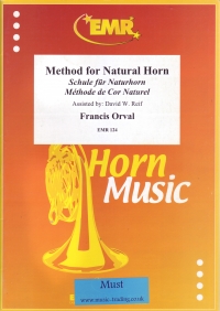 Method For Natural Horn Orval & Reif Sheet Music Songbook