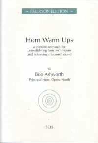 Horn Warm Ups Ashworth Sheet Music Songbook
