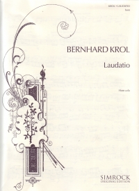 Krol Laudatio Horn Solo Sheet Music Songbook