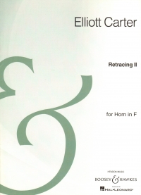 Carter Retracing Ii Horn In F Solo Sheet Music Songbook