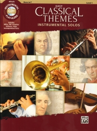 Easy Classical Themes Instrumental Solos Horn In F Sheet Music Songbook