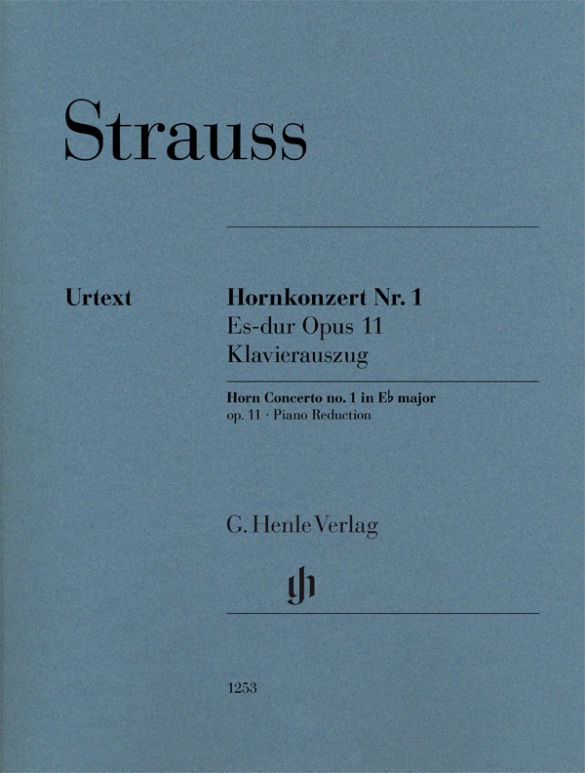 Strauss Horn Concerto No.1 Eb Major Op11 Sheet Music Songbook