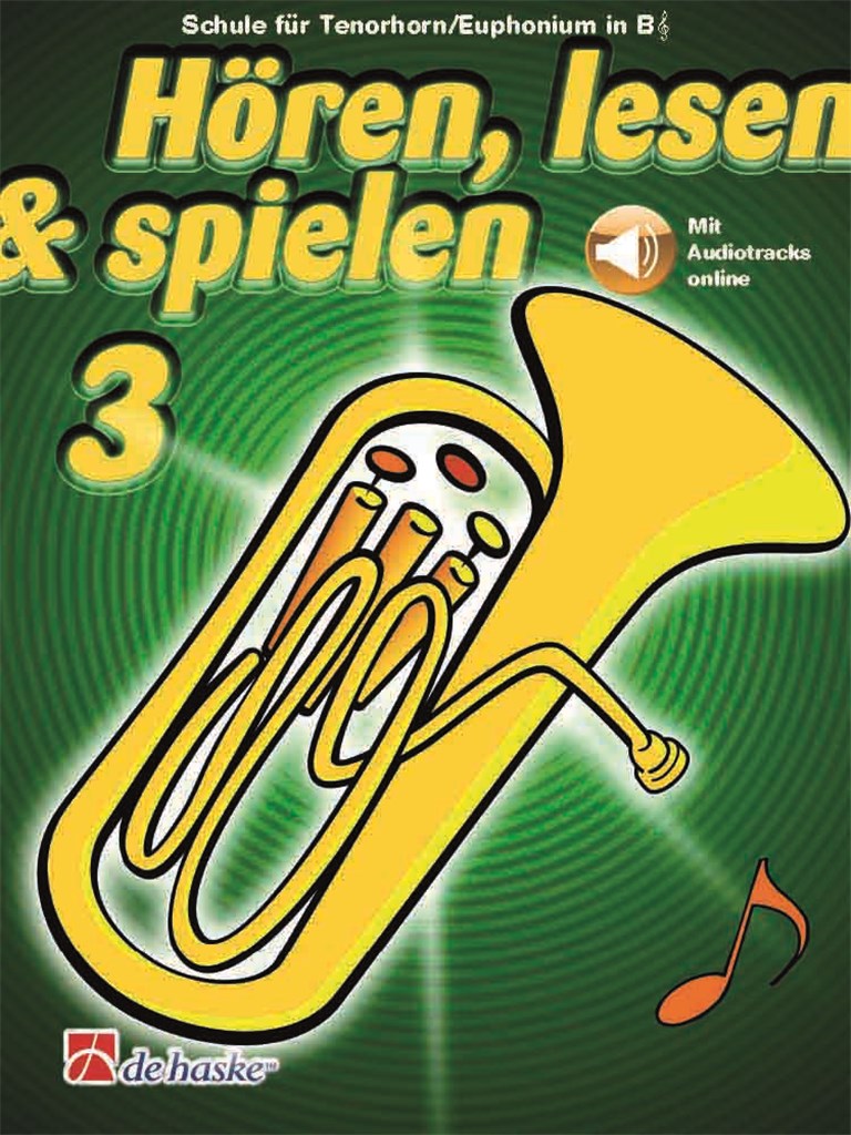 Horen Lesen & Spielen 3 Tenorhorn/euphonium B Tc Sheet Music Songbook