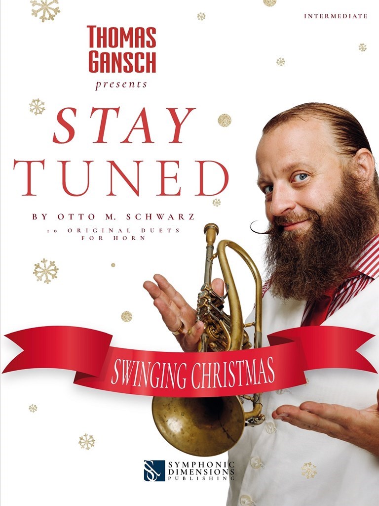 Stay Tuned Swinging Christmas Horn Duet Sheet Music Songbook