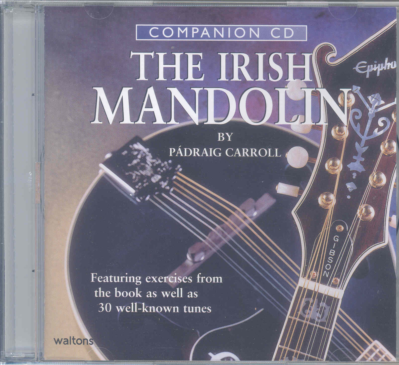 Irish Mandolin Carroll   Cd Only  Sheet Music Songbook