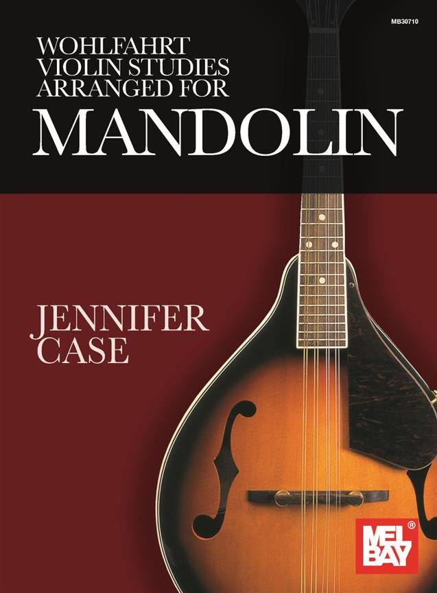 Wohlfahrt Violin Studies For Mandolin Sheet Music Songbook