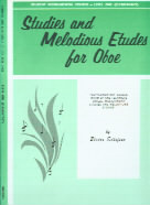 Studies & Melodious Etudes Level 1 Edlefsen Oboe Sheet Music Songbook