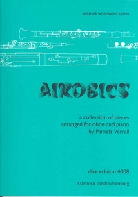 Airobics Verrall (collection Of Pieces) Oboe Sheet Music Songbook