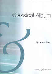 Classical Album Oboe & Piano Willner Sheet Music Songbook