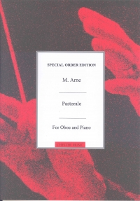 Arne Pastorale Oboe Sheet Music Songbook