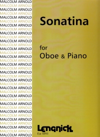 Arnold Sonatina Oboe Sheet Music Songbook