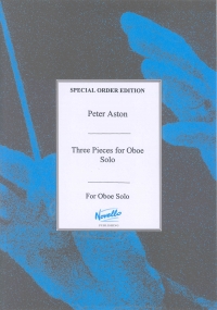 Aston Three Pieces (oboe Solo)  Archive  Sheet Music Songbook