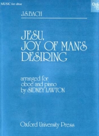 Bach Jesu Joy Of Mans Desiring Oboe Sheet Music Songbook