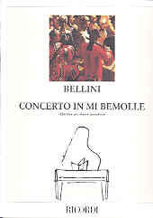 Bellini Concerto Eb Oboe & Piano Sheet Music Songbook