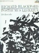 Blackford Posthumus Leonatus Oboe Sheet Music Songbook