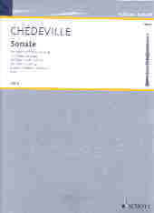 Chedeville Sonata Emin Oboe Sheet Music Songbook