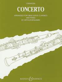 Cimarosa Concerto Benjamin Oboe (or Bb Clarinet) Sheet Music Songbook