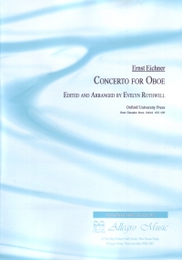 Eichner Concerto In C Major Oboe & Piano Sheet Music Songbook