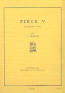 Franck Piece V Oboe Sheet Music Songbook