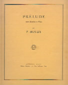Houdy Prelude (oboe & Pno) Sheet Music Songbook