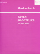 Jacob Seven Bagatelles Oboe Sheet Music Songbook