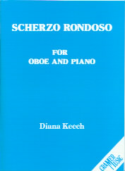 Keech Scherzo Rondoso Oboe Sheet Music Songbook