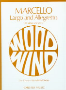 Marcello Largo & Allegretto Oboe Sheet Music Songbook