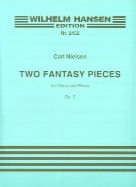 Nielsen Fantasy Pieces (2) Op2 Oboe Sheet Music Songbook